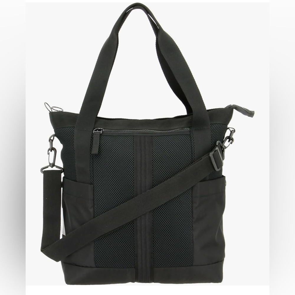 Black Mesh Adidas Tote Bag